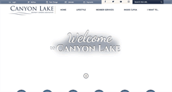 Desktop Screenshot of canyonlakepoa.com